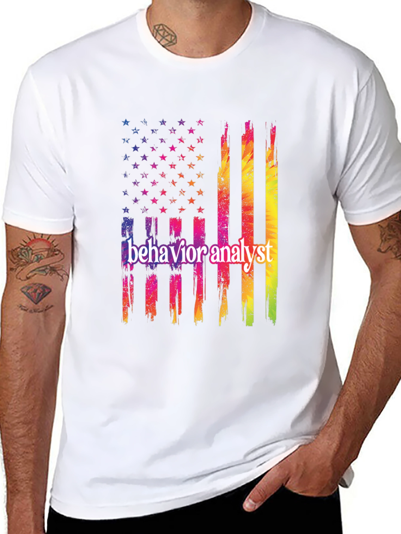 Behavior Analyst Patriotic T-Shirt