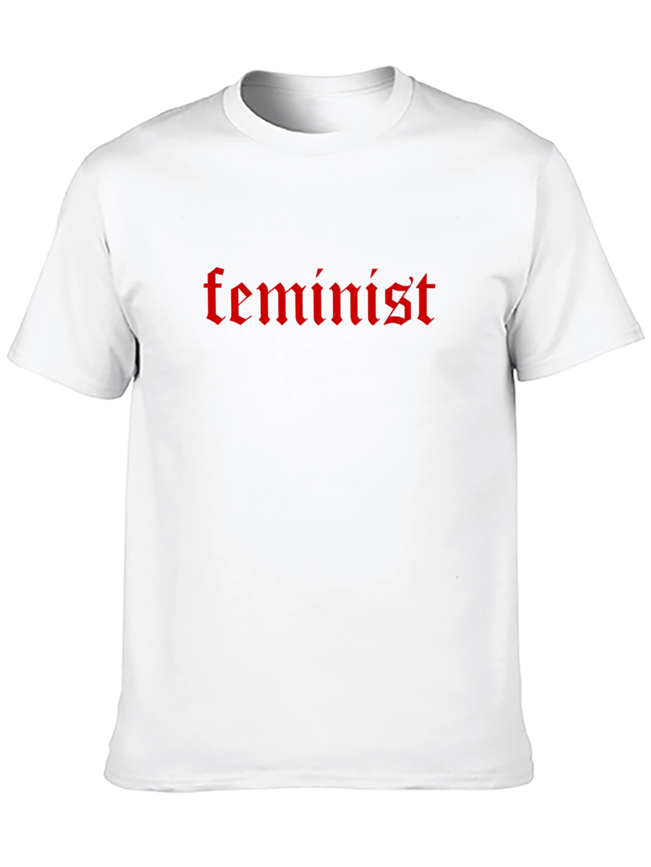 Feminist Gothic Tee - Bold Statement Shirt