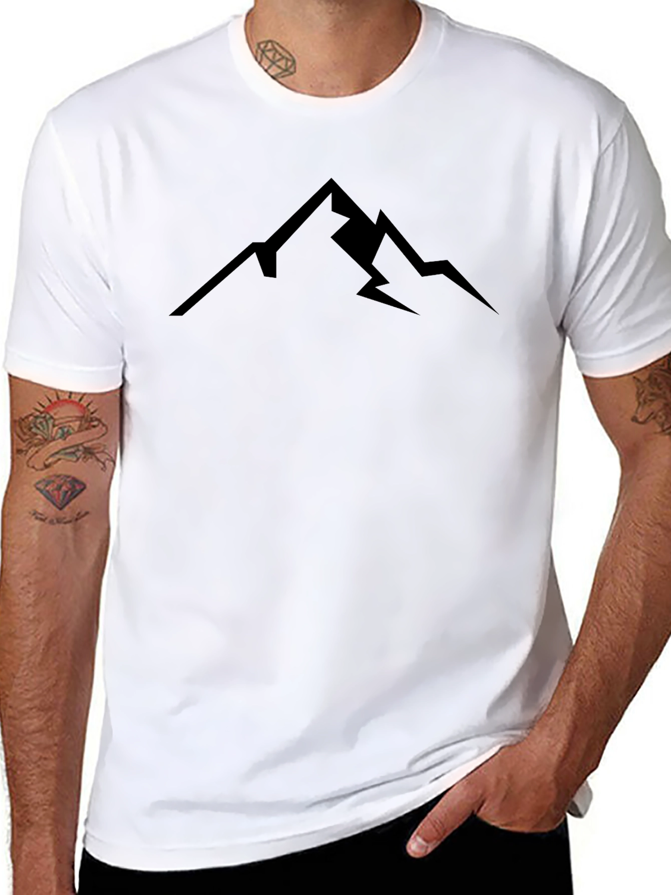 Mountain Peak Graphic T-Shirt