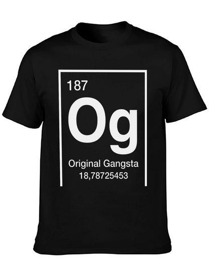 Original Gangsta Og Periodic Table T-Shirt