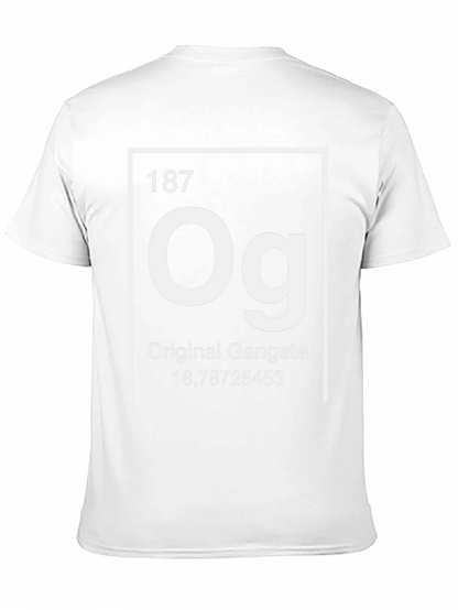 Original Gangsta Og Periodic Table T-Shirt