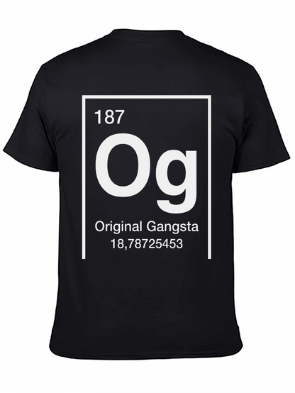 Original Gangsta Og Periodic Table T-Shirt
