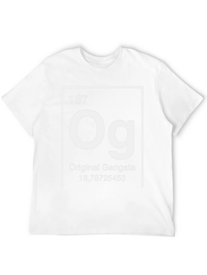 Original Gangsta Og Periodic Table T-Shirt