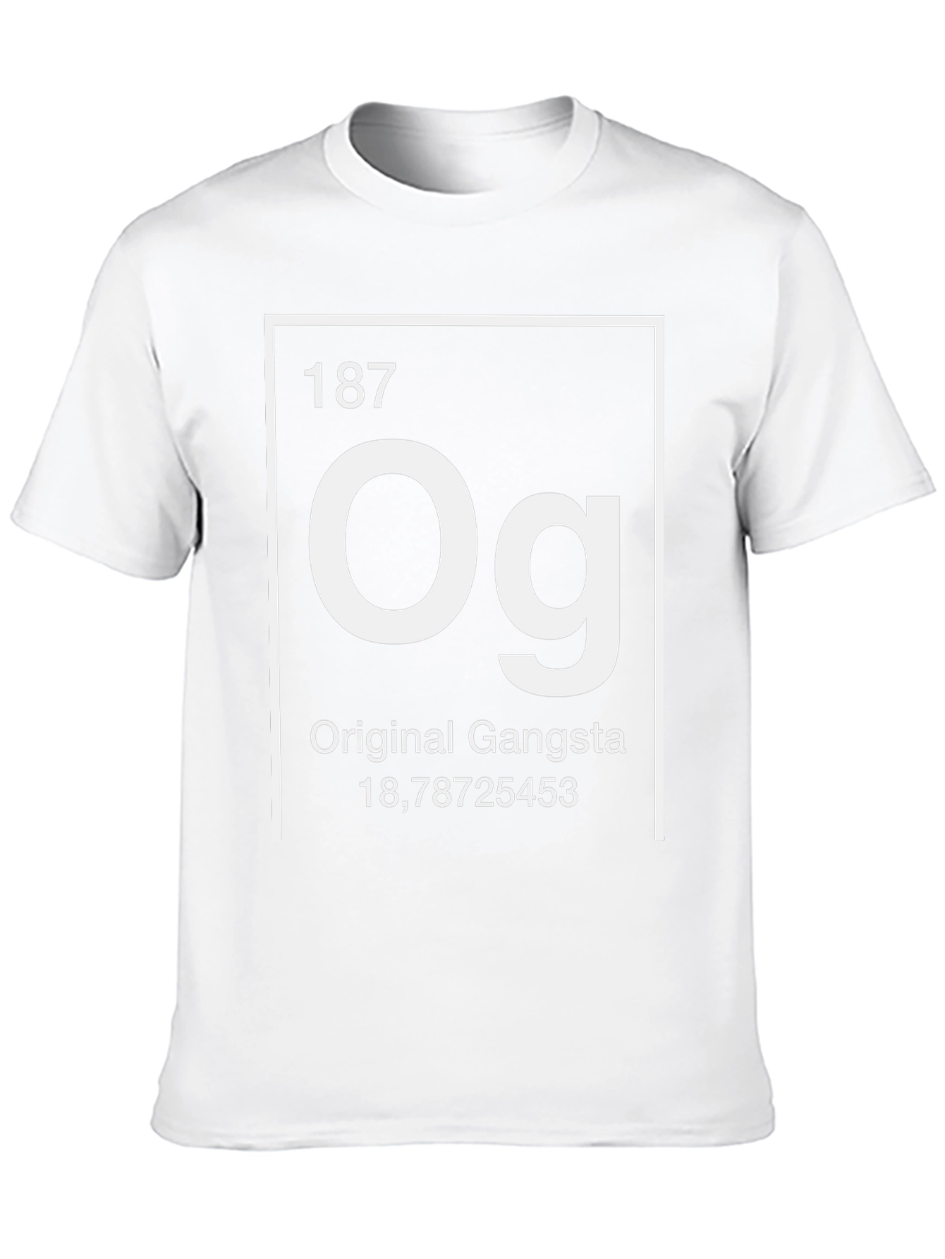 Original Gangsta Og Periodic Table T-Shirt