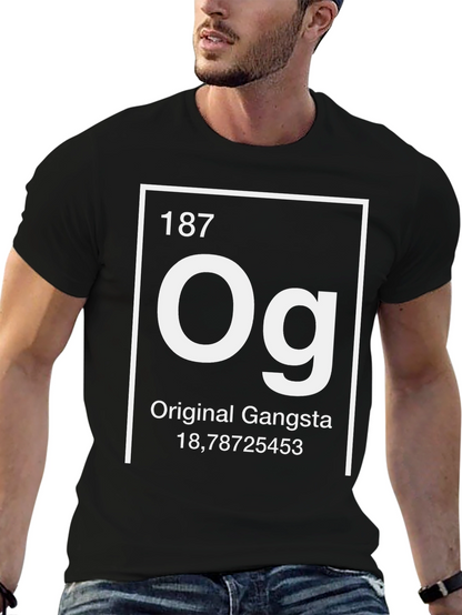 Original Gangsta Og Periodic Table T-Shirt