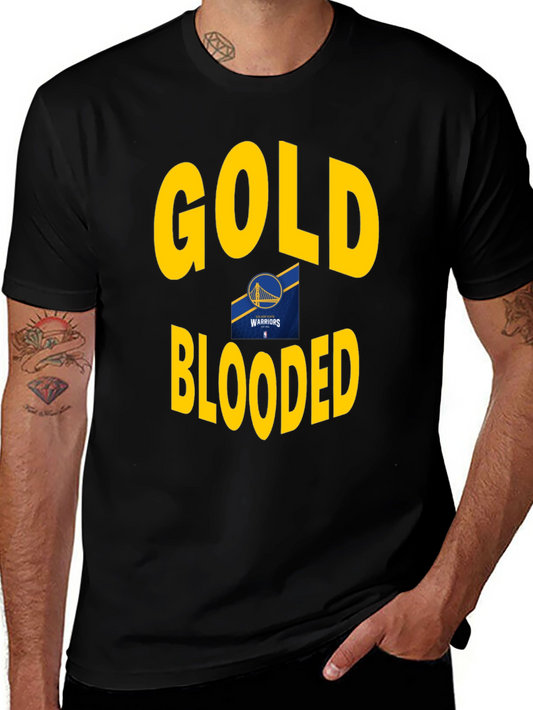 Golden State Warriors Gold Blooded T-Shirt