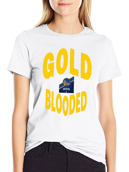 Golden State Warriors Gold Blooded T-Shirt