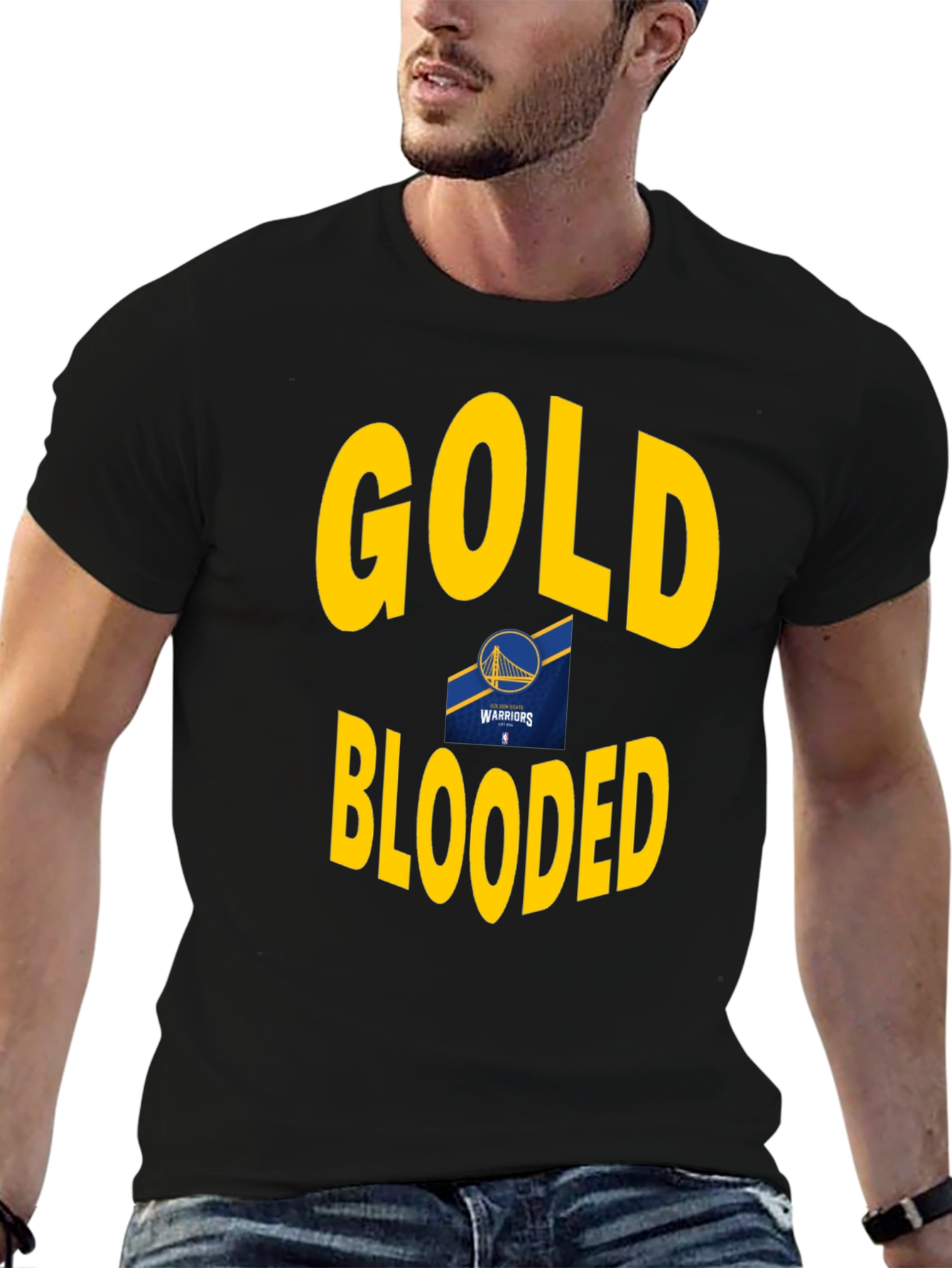Golden State Warriors Gold Blooded T-Shirt