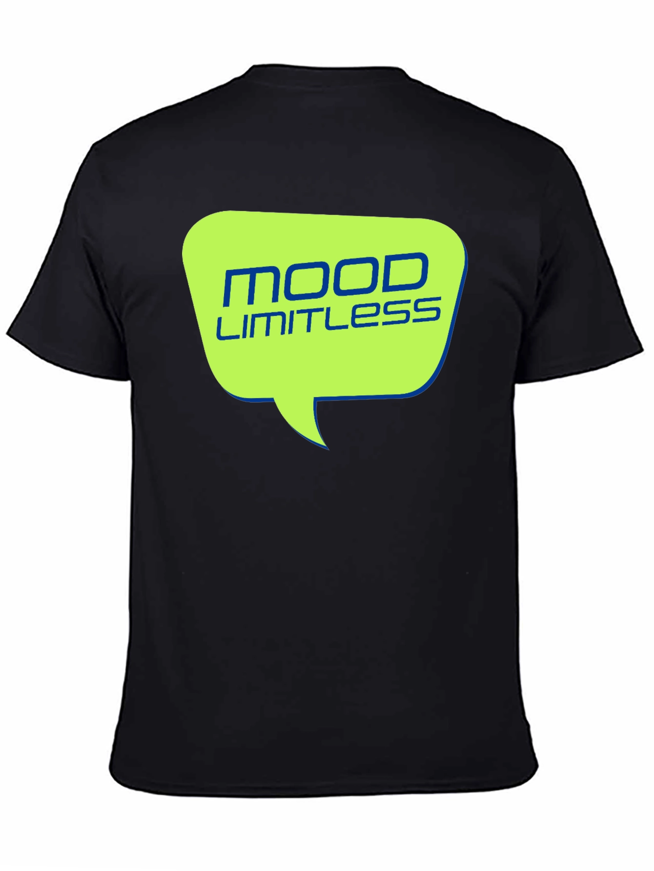Mood Limitless Mens Black Graphic Tee