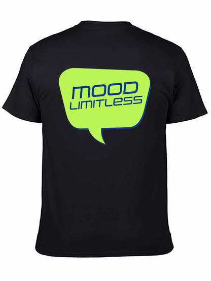 Mood Limitless Mens Black Graphic Tee