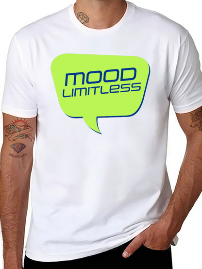 Mood Limitless Mens Black Graphic Tee