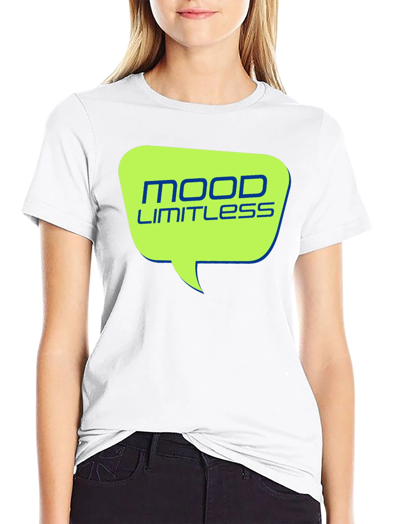 Mood Limitless Mens Black Graphic Tee