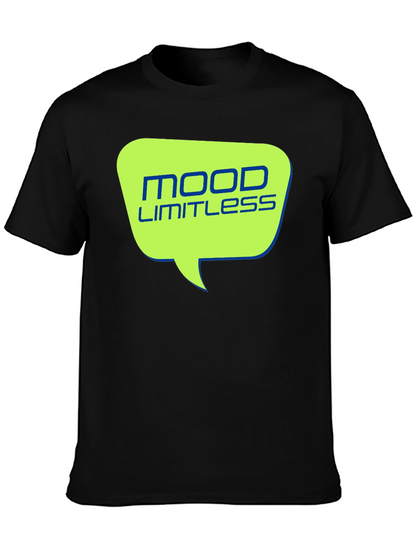 Mood Limitless Mens Black Graphic Tee