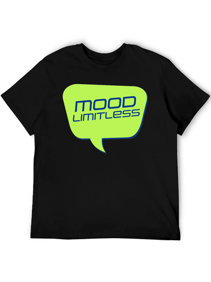Mood Limitless Mens Black Graphic Tee
