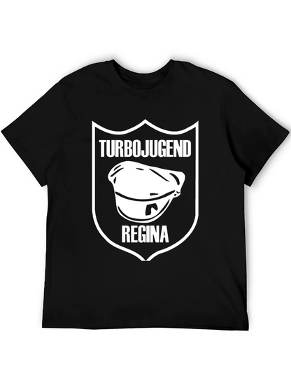 Turbojugend Regina Black Graphic Tee