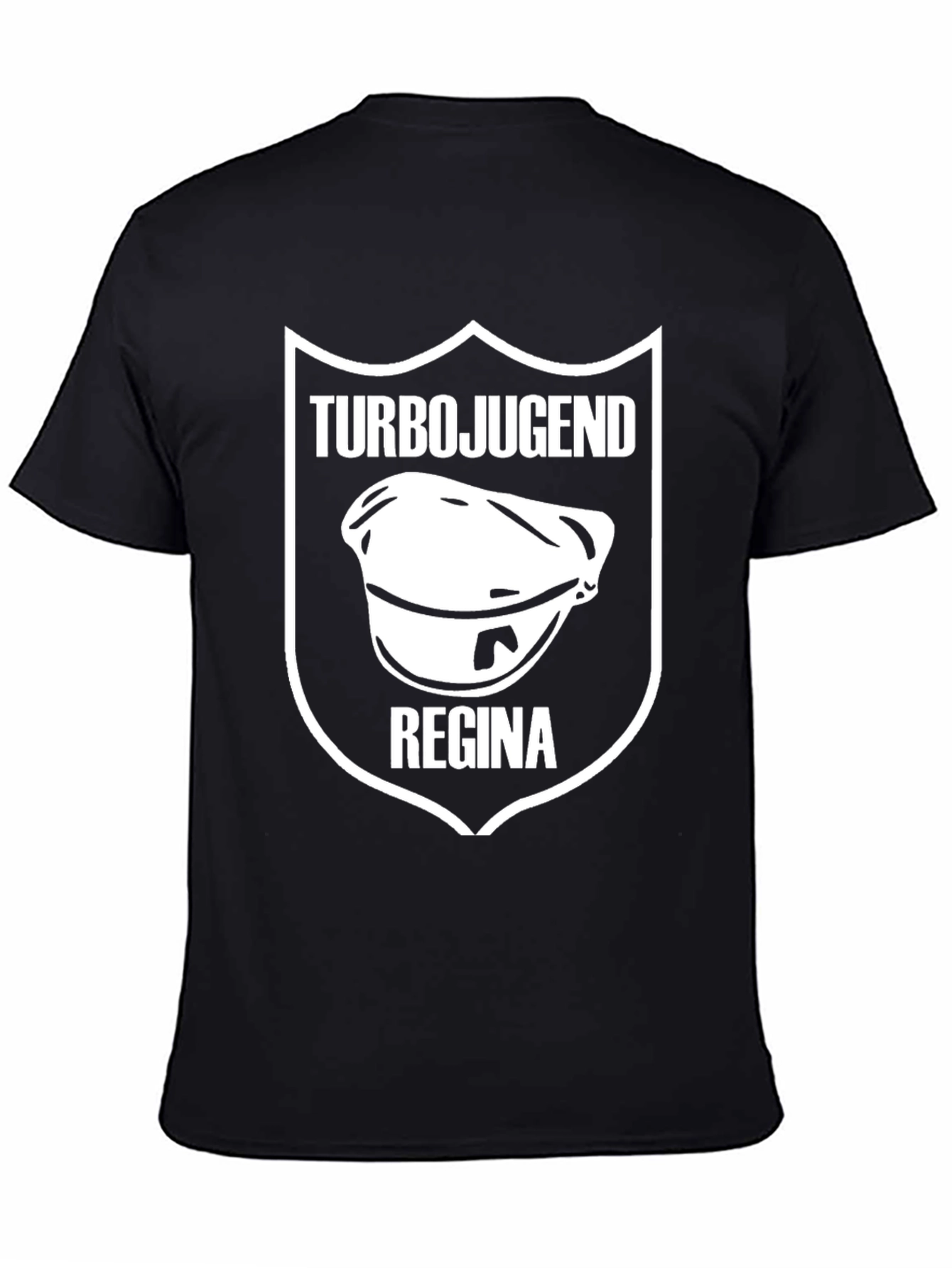 Turbojugend Regina Black Graphic Tee