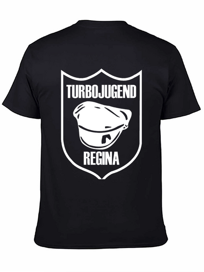 Turbojugend Regina Black Graphic Tee