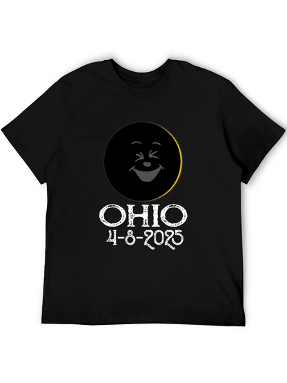 Ohio Eclipse 2024 T-Shirt April 8th Eclipse Souvenir