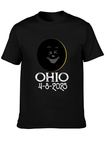 Ohio Eclipse 2024 T-Shirt April 8th Eclipse Souvenir