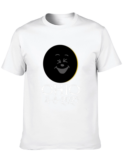 Ohio Eclipse 2024 T-Shirt April 8th Eclipse Souvenir