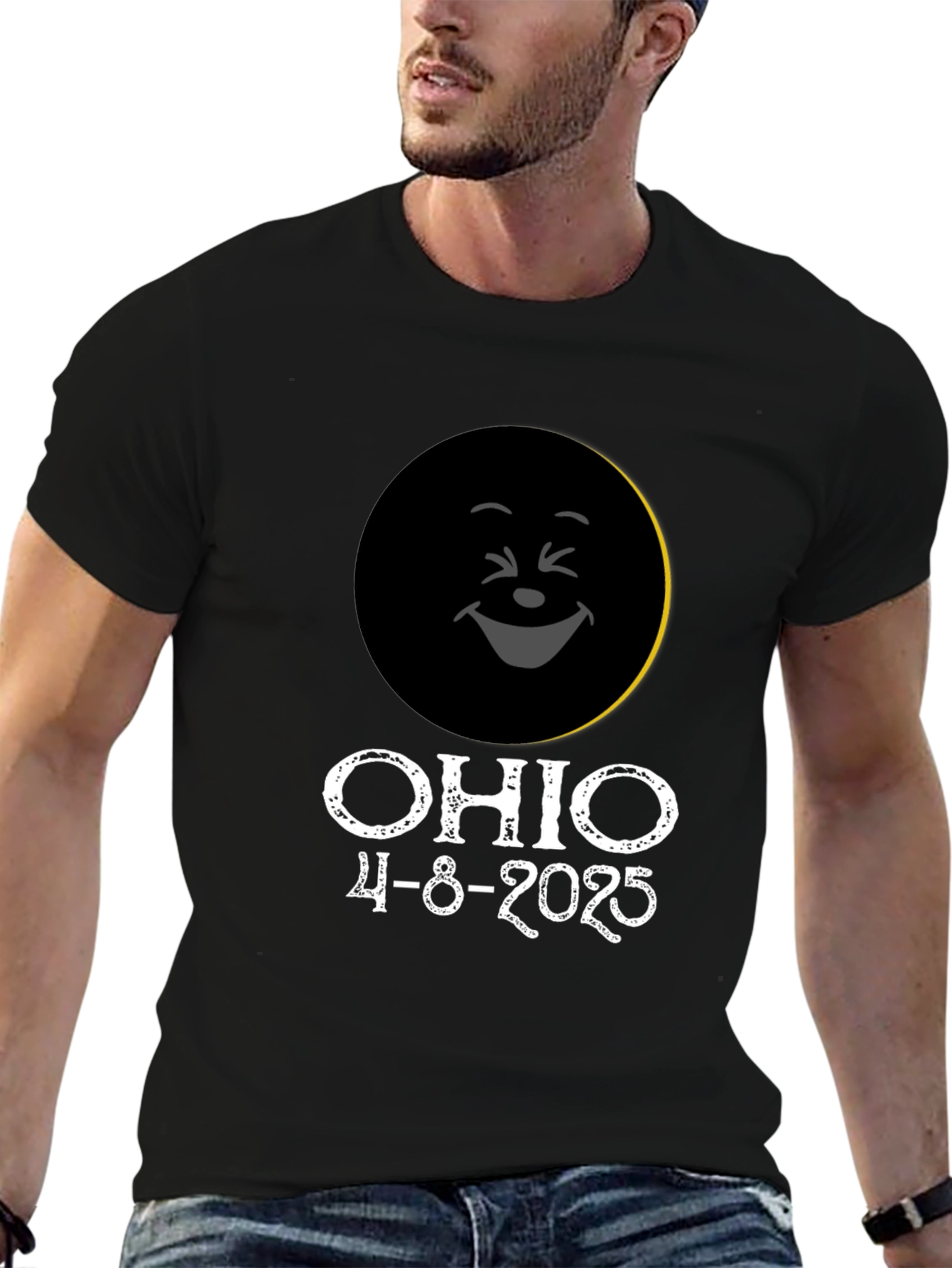 Ohio Eclipse 2024 T-Shirt April 8th Eclipse Souvenir