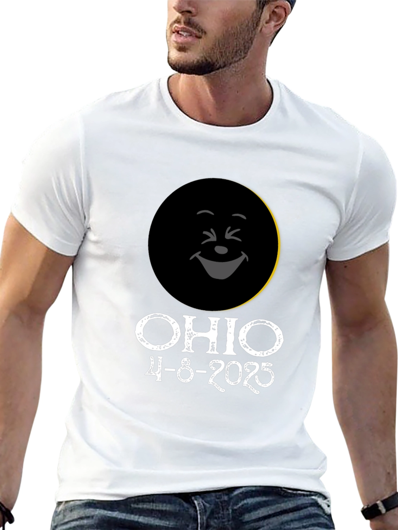 Ohio Eclipse 2024 T-Shirt April 8th Eclipse Souvenir