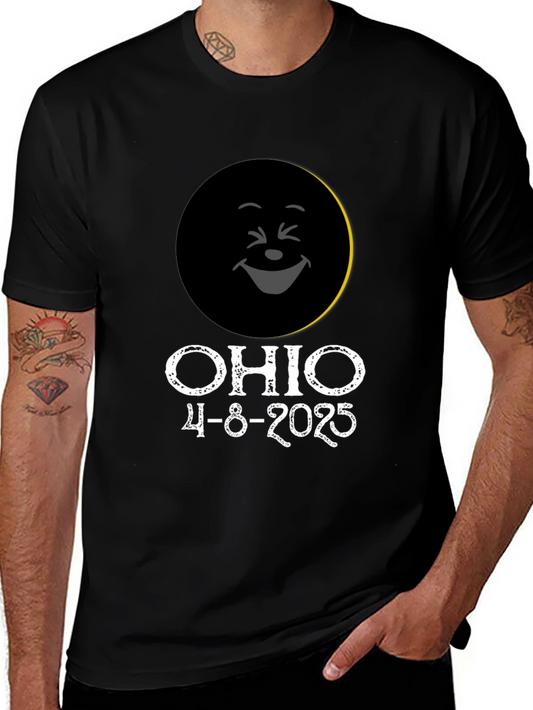 Ohio Eclipse 2024 T-Shirt April 8th Eclipse Souvenir