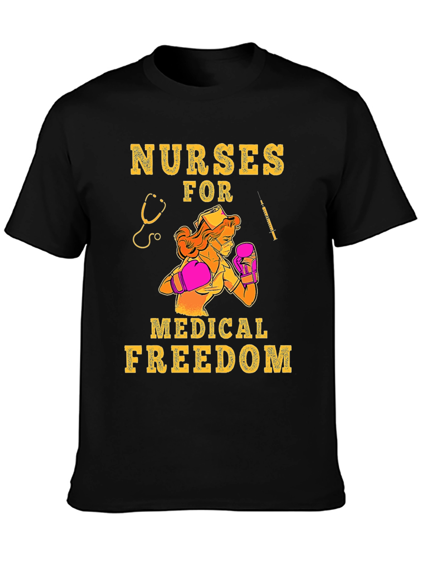 Nurses for Medical Freedom Graphic T-Shirt
