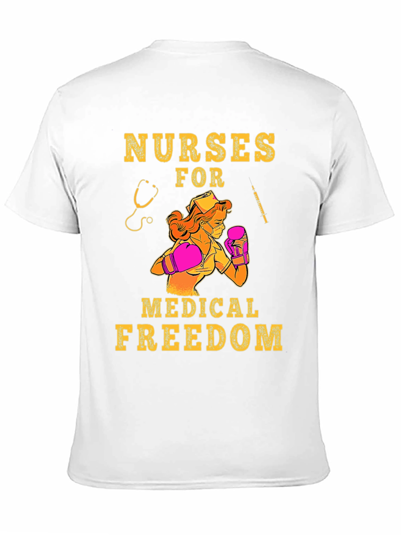 Nurses for Medical Freedom Graphic T-Shirt