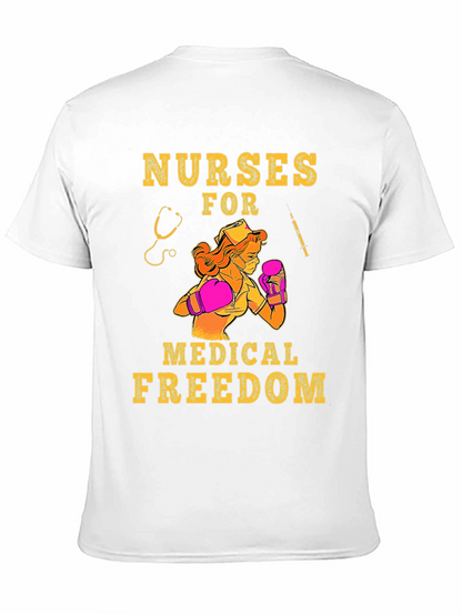 Nurses for Medical Freedom Graphic T-Shirt