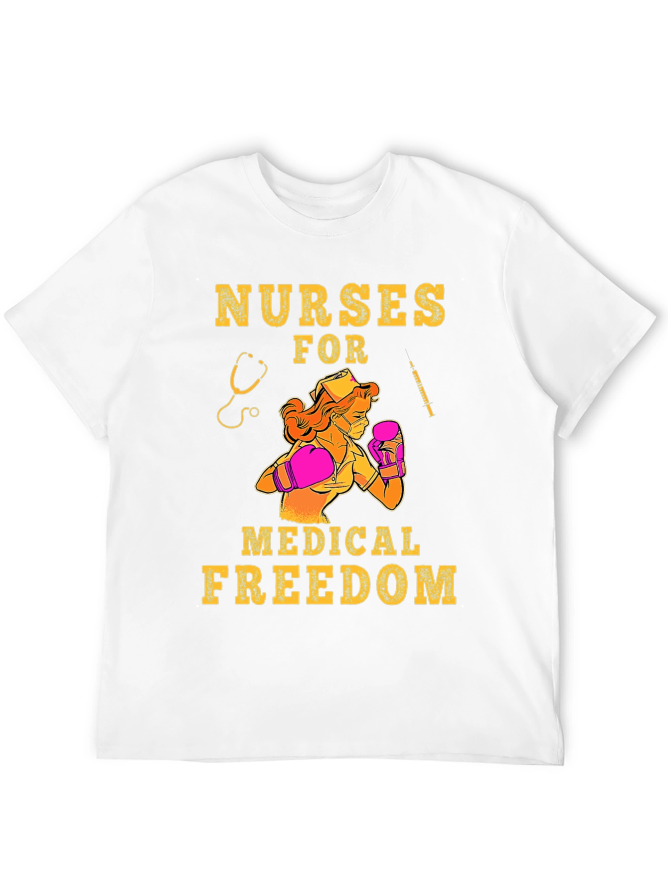 Nurses for Medical Freedom Graphic T-Shirt