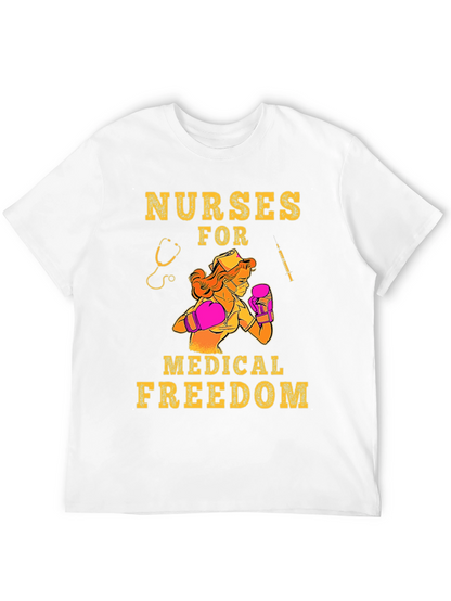 Nurses for Medical Freedom Graphic T-Shirt