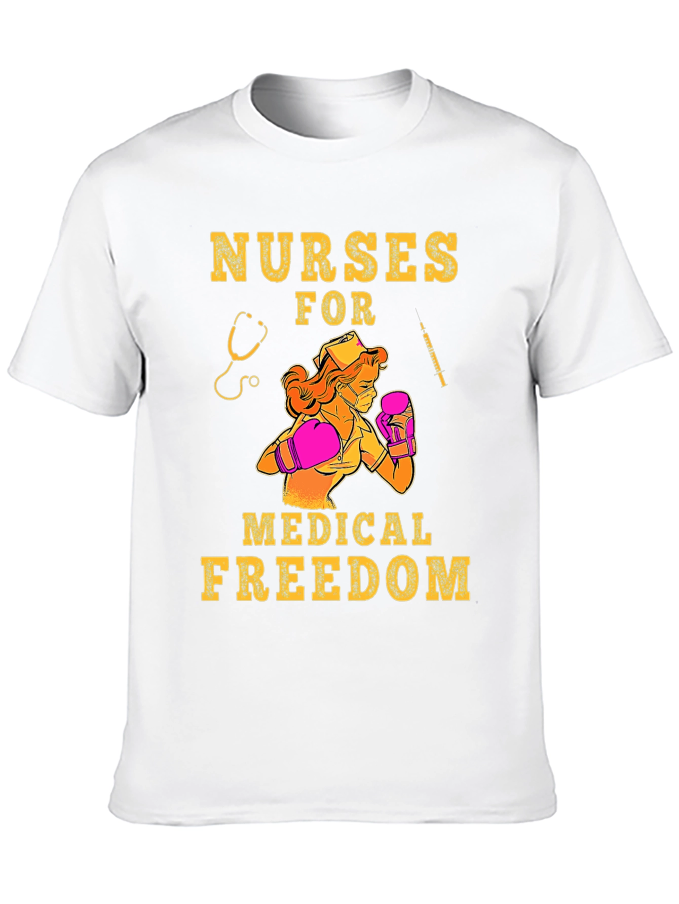 Nurses for Medical Freedom Graphic T-Shirt