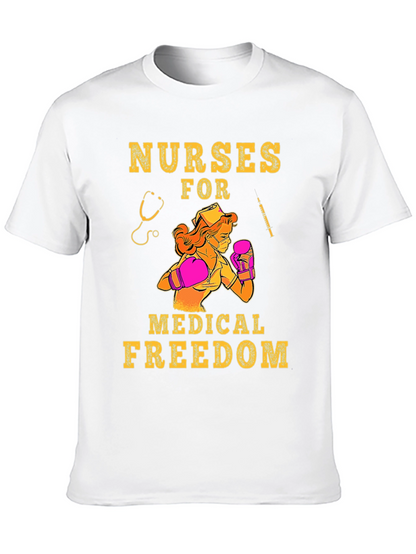 Nurses for Medical Freedom Graphic T-Shirt