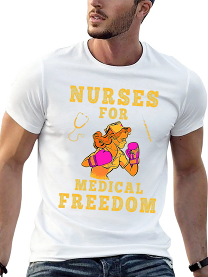 Nurses for Medical Freedom Graphic T-Shirt