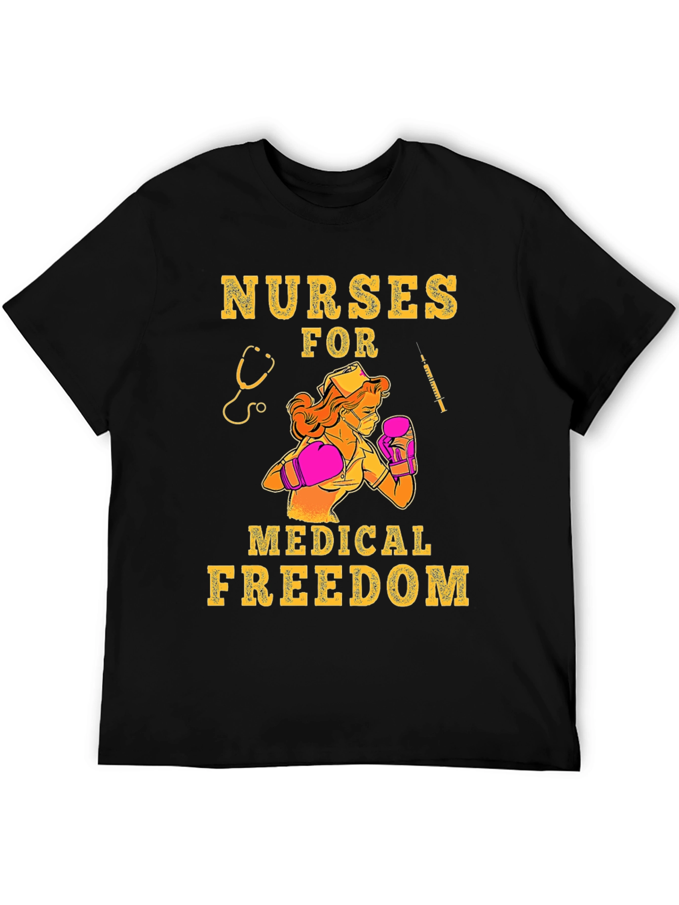 Nurses for Medical Freedom Graphic T-Shirt