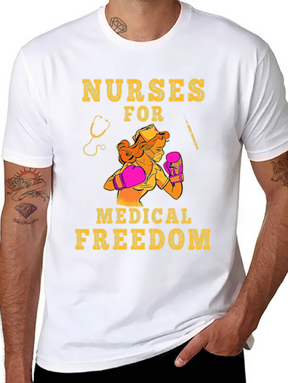 Nurses for Medical Freedom Graphic T-Shirt