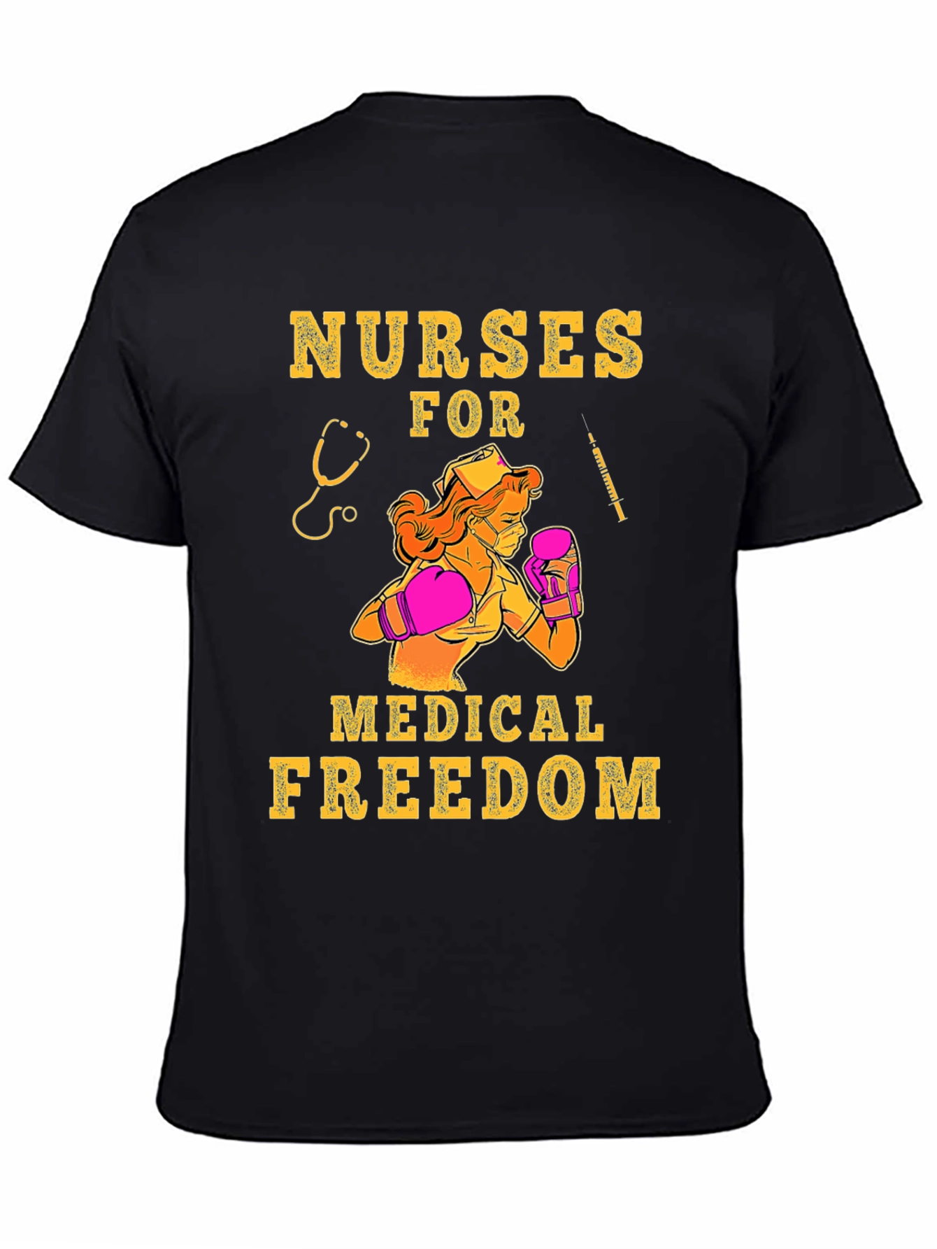 Nurses for Medical Freedom Graphic T-Shirt