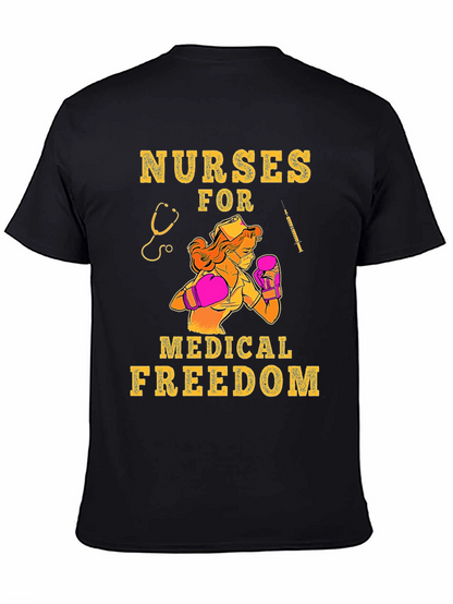 Nurses for Medical Freedom Graphic T-Shirt