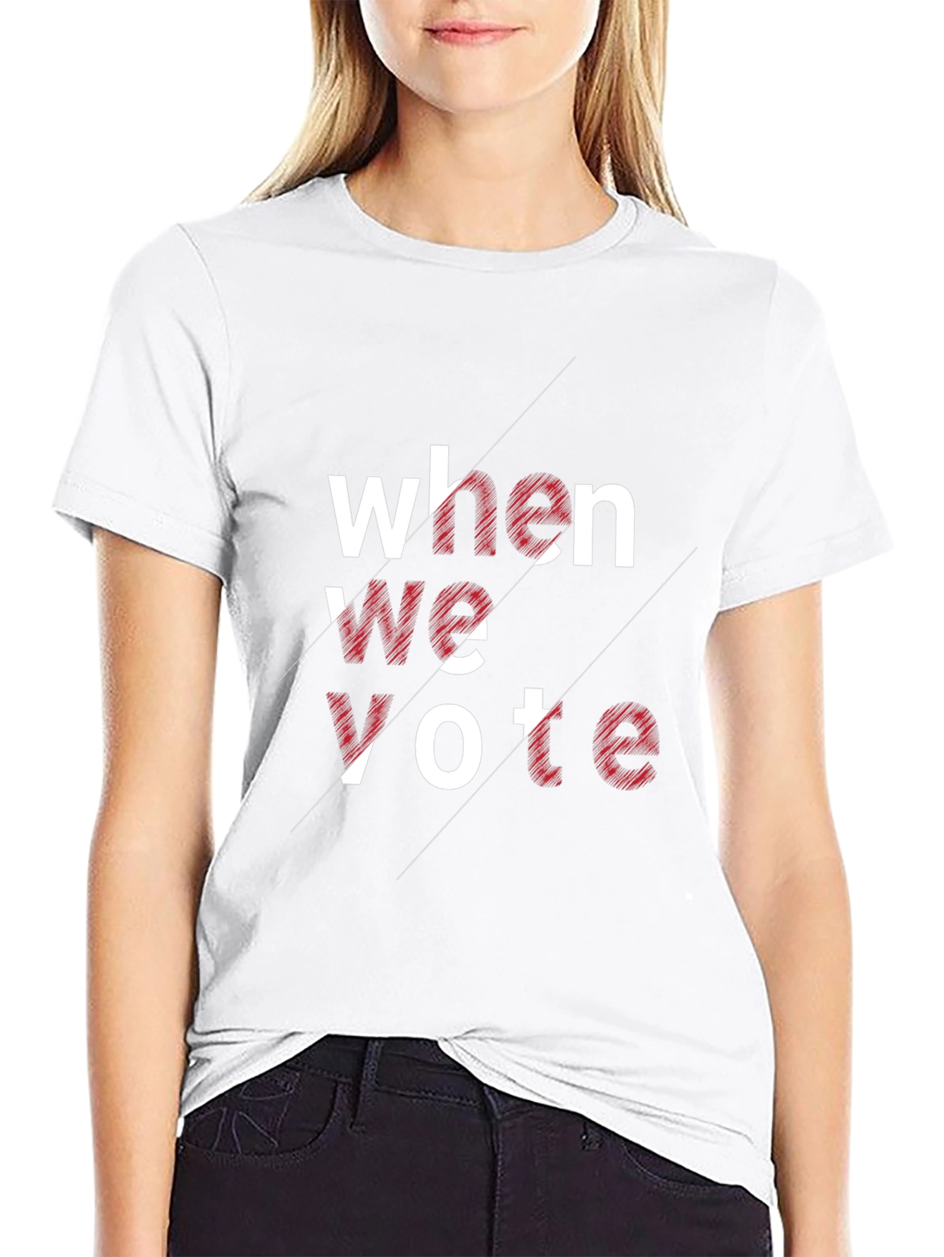 When We Vote Graphic Tee - Unisex