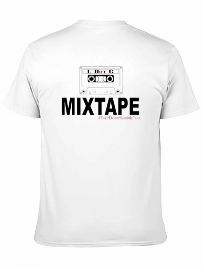 Mixtape Graphic T-Shirt - Trendy Cassette Tape Design
