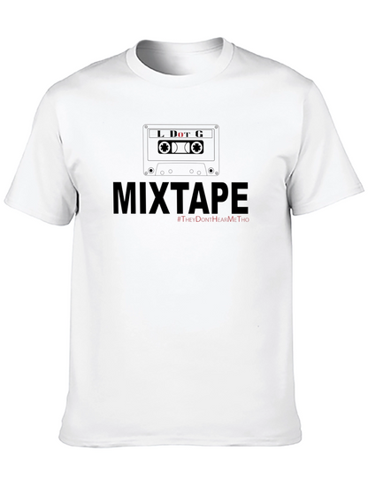 Mixtape Graphic T-Shirt - Trendy Cassette Tape Design