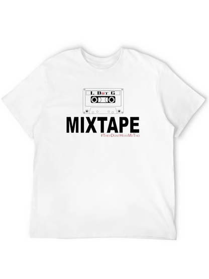 Mixtape Graphic T-Shirt - Trendy Cassette Tape Design