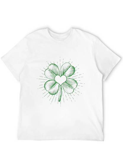 Lucky Clover Heart Graphic Tee