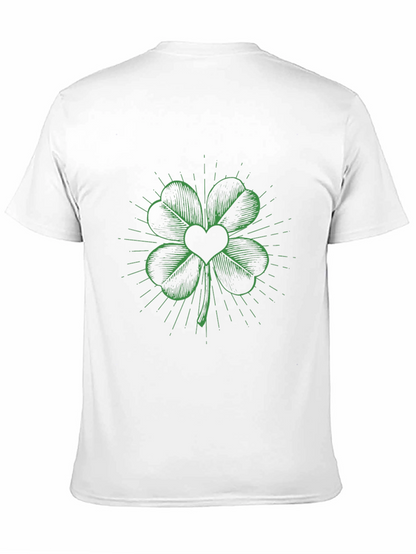 Lucky Clover Heart Graphic Tee