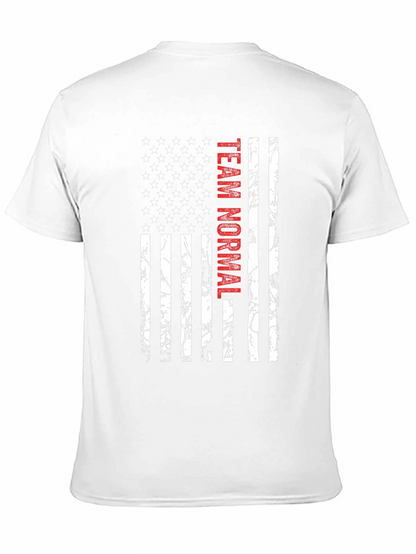 Team Normal American Flag Graphic Tee