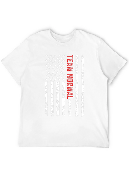 Team Normal American Flag Graphic Tee
