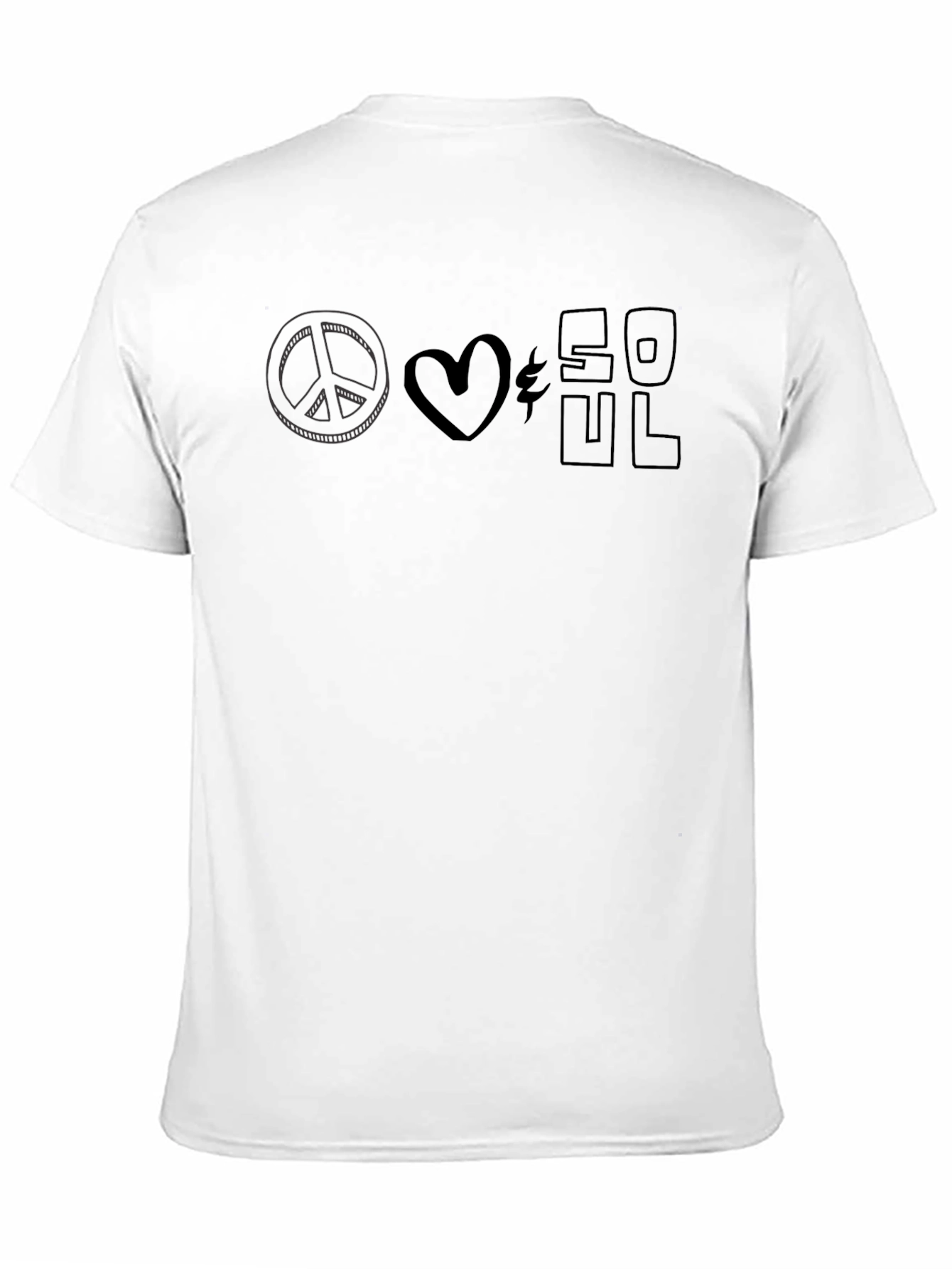 Peace Love Soul Graphic T-Shirt