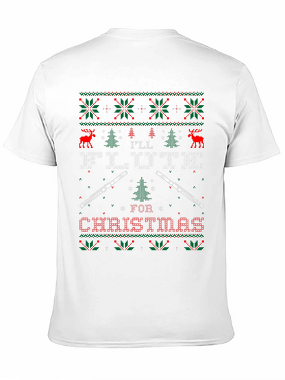 Flute Ugly Christmas Sweater T-Shirt