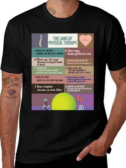 Physical Therapy Law T-Shirt - Funny Therapist Tee